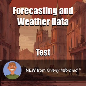 Forecasting and Weather Data Test