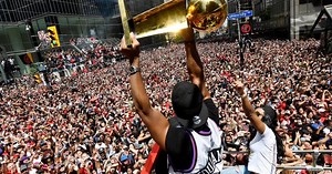 Raptors Parade In Toronto