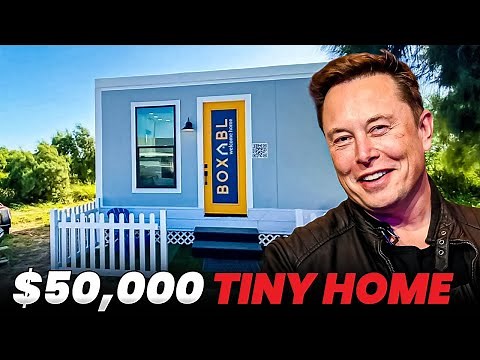 INSIDE Elon Musk's $50,000 TINY HOME!