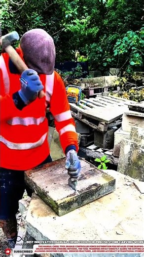 Best Innovative Manual Chisel Tool for Precise Stone Carving Work #innovative #tool#shorts