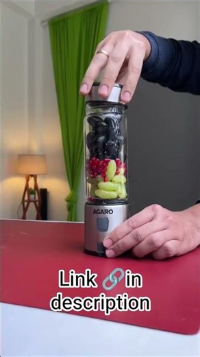 Portable Blender 😳 Smoothie Anywhere 🔥 #shorts