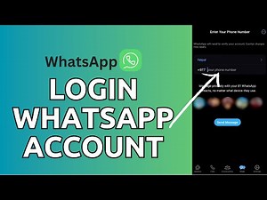 How to Login WhatsApp Account on iPhone 2024?