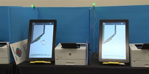 Clark County introduces new voting process with paper ballot verification