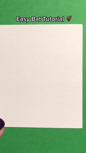 Amy Pirkle (@perkolatorpress) - Easy Bat Drawing Tutorial for Halloween Crafts