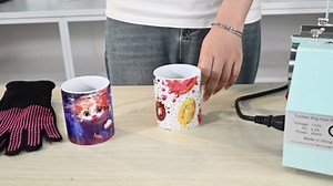 BetterSub 3in1 Tumbler Mug Heat Press Machine 30 OZ 20 OZ 16 OZ Sublimation Straight Skinny Tumbler Mug 3 OZ 1.5 OZ Shot Glass,11 OZ 15 OZ 16 OZ Sublimation Mug Heat Transfer (3in1 Purple)