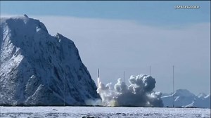 An uncrewed rocket crashed back to Earth moments after launch in Norway. | CBS Evening News