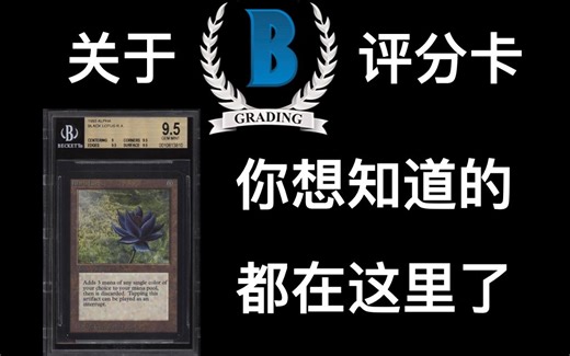 [T先生]关于BGS评分卡，你想知道的，都在这里了