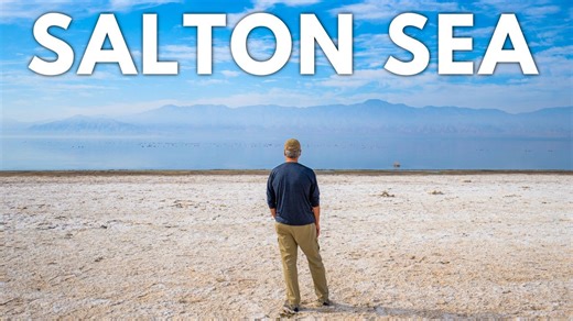 Exploring the surreal beauty of California's dying lake (Salton Sea) & testing the DJI Flip