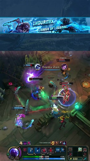 Ryze - Moment No 317 #shorts #leagueoflegends #moment #hourmix @1HourMixLegends