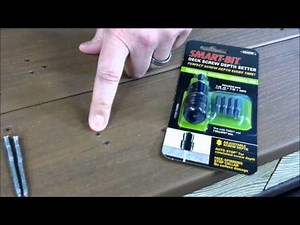 Decking Albany Cap Tor Composite Screw and Depth Setter Installation