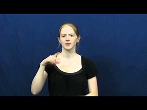 Watch how to sign 'safety pin' in American Sign Language.