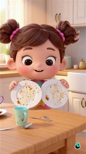 Dina O Ajută pe Mami să Strângă Masa 🍽️ | Povești pentru Copii | Desene Animate Educative