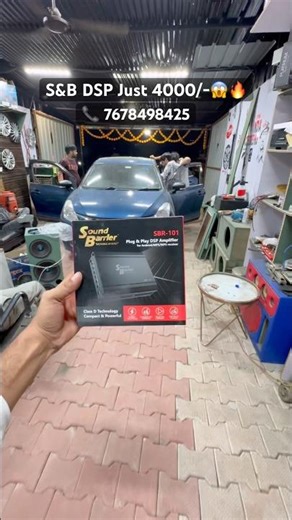 Sound Barrier DSP Just 4000/ Gurgaon #Gurgaon #gurugram #reels #speaker #midrange #tweeter #testing