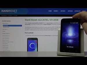 Alcatel U3 2018 - Dynamic Wallpapers Review