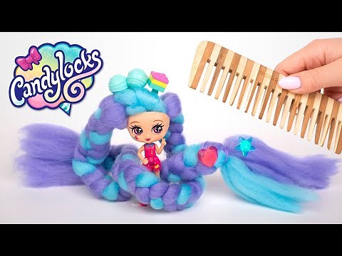 Candylocks Cotton Candy Hair Dolls