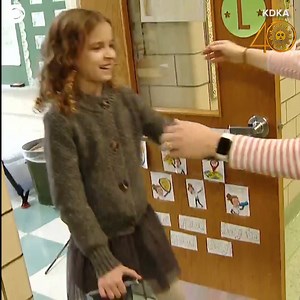 A teacher at a school in Pennsylvania is trying to brighten her students day. Take a look the heartwarming way Amanda Beckett is making a personal connection with her class. | CBS Sunday Morning
