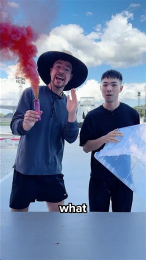 What Happens If You Trap a Shoe in Smoke? ft. MrBeast