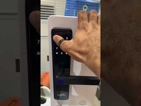 Learn how setup smart lock Vk 078 tuya application