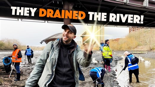 Incredible discoveries revealed in a drained river! | Si-finds Thames Mudlark