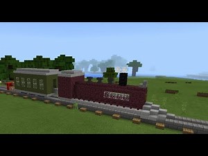 WORKING TRAIN IN MINECRAFT?! Command Block Train || Minecraft (PE)