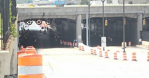 Closures due to flooding creates confusion at DTW's McNamara Terminal