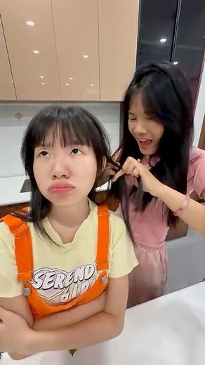 LNF - Mean Sister & the Understanding Little Sister 💕 #shorts #siblings