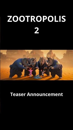 ZOOTROPOLIS 2 Trailer Official (2025) #foryou #movie #trailer #disney #pourtoi