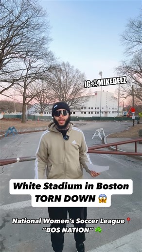 MIKE DEEZ on Instagram: "White Stadium in Boston TORN DOWN 😱 (Preview at END) #COMMENT ▪️ @nwsl ▪️National Women’s Soccer League📍 ▪️Now @bosnationfc HOME STADIUM 🏟️☘️ • • • #reels #reelsinstagram #explore #explorepage #foryou #viral #contentcreator #boston #massachusetts #trending #hmm #instagood #question #questions #bostonma #mass #igboston #ma #tiktok #relatable #chat #bostonstrong #reelitfeelit #sad #visitboston #breakingnews #news #soccer #nwsl"