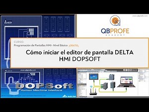Cómo iniciar el editor de pantalla DELTA HMI DOPSOFT
