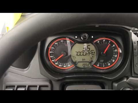 2018 Can-Am Defender XMR Top Speed Run on snowy road