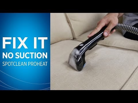 What to do if Your SpotClean® has Low Suction Power