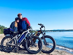 Best bike trail ever!!! Island Line Rail Trail, Across Lake Champlain. Burlington, Vermont.