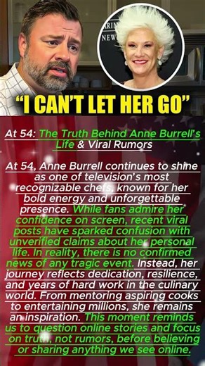 At 54: The Truth Behind Anne Burrell’s Life & Viral Rumors