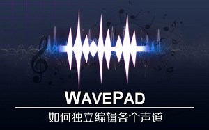 【WavePad】如何独立编辑各个声道？（熟肉中字）
