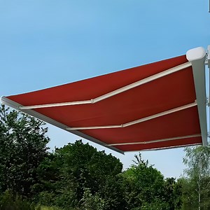 [Hot Item] Aluminum Alloy Motorized Awning Balcony Awning Folding Arm Full Cassette Retractable Awning