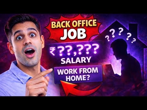 Work from home job | Data entry | back office job