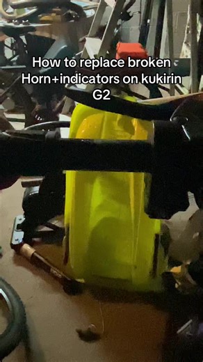 Replacing Horn and Indicators on Kukirin G2 Scooter
