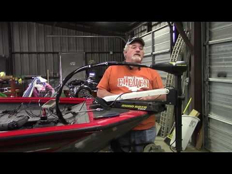 TIPS ON HOW TO INSTALL A DEPTH/FISHFINDER AT THE TROLLING MOTOR