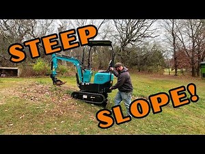 DIGGING OUT ROCKS WITH A CHINESE MINI EXCAVATOR