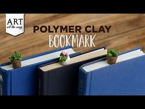 Polymer Clay Bookmark | Clay Modelling