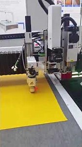 XK1625 CNC Vibrating Knife Cutter for cutting Inflatable Boat PVC Waterproof Fabric.