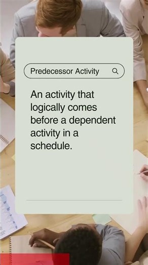 What is Predecessor Activity in Project Management?