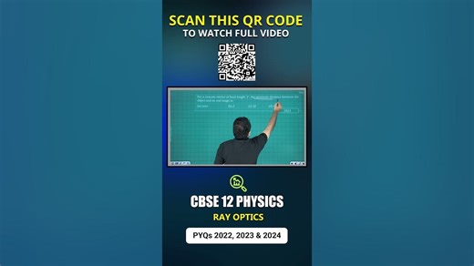 CBSE 12 Board Exam 2026 | Physics | Ray Optics | CBSE 12 Physics MCQs from 2022, 2023 & 2024 PYQ's