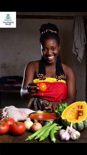 Angolan Muamba de Galinha – Red Palm Oil Magic 🍲 #africa #topgamedoithuonguytin #foodiechronicles