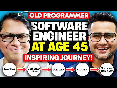How He Became a Software Engineer at 45 Age 🔥 Motivational & Inspirational Developer Story