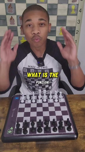 What is the Ponziani Opening in Chess? #chess #chesstok #ChessUp