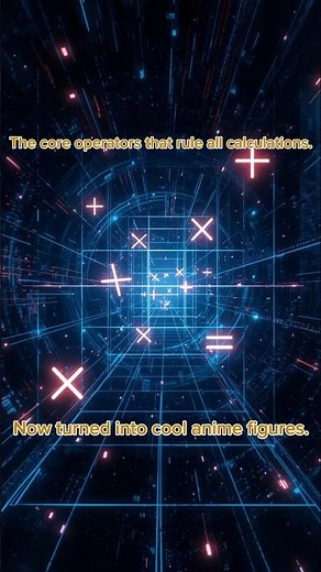 When Math Operators Become Epic Anime Forces