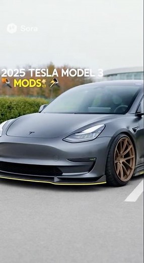 2025 Tesla Model 3 Mods That Turn Heads! (Alcantara Interior + Yellow Stitching & Carbon Kit)