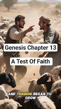 Genesis Chapter 13 A Test Of Faith - Bible Stories