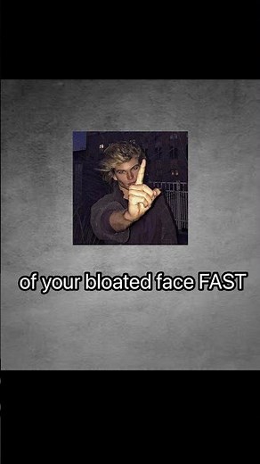 How to Debloat Your Face INSTANTLY 💧